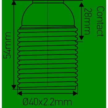  Douille E27 Filete Or Culot Te 