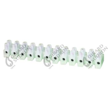  Barrette Nyl.Blanc 1.5 A 4 Mm2 