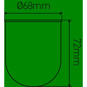  Pav. Tronconique Polypropylene 