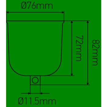  Pavillon Av Bague Polypro.Blan 