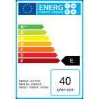  Standard incandescente 40W B22 