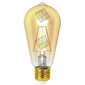  Edison 4W Dimmable E27 Ambre E 