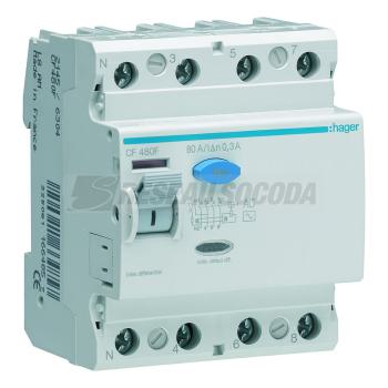  Inter dif 4P 80A 300mA AC 