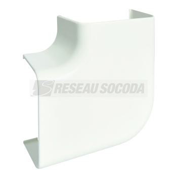  Angle plat CLM75125 Blanc P 