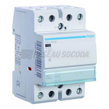  Contact sil 40A, 2F, 230V 