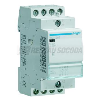  Contact sil 25A, 4F, 230V 