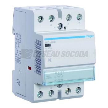  Contact sil 40A, 4F, 230V 