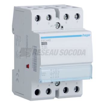  Contact 40A, 2F+2O, 230V 