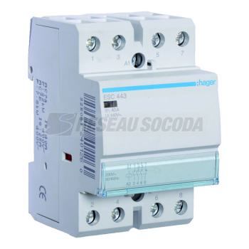  Contact 40A, 3F+1O, 230V 