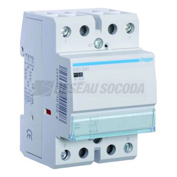  Contact 40A, 2O, 24V 