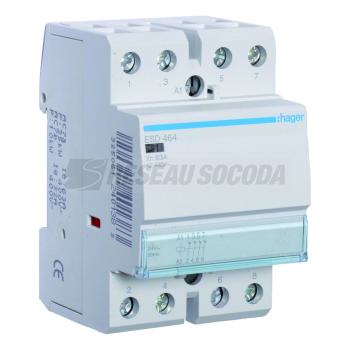  Contact 63A, 4O, 24V 