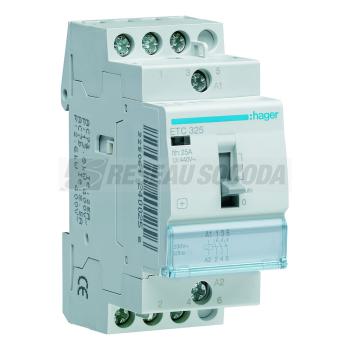  Contact J/N 25A, 3F, 230V 