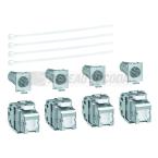  4 con. RJ45 cat.6a pr Gr3TV 