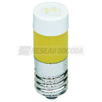  1930 Lampe E10  Led jaune 