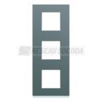  Plaque plastique 3P V71 taupe 