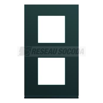  Plaque plastique 2P V71 anthr 