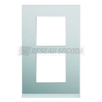  Plaque 2P V57 placage aluminiu 