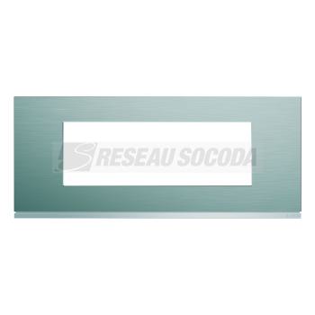  Plaque 6M E57 bright inox 