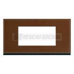  Plaque 4M E71 coffee leather 