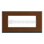  Plaque 5M E71 coffee leather 