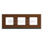  Plaque 3P H71 coffee leather 