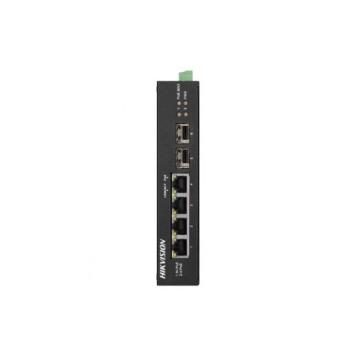  Switch Gigabit 4 ports POE DIN 