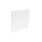  EMBOUTS PERCES 2PC BLANC MAT 