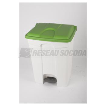  CONTAINER 70L blanc couvercle 