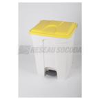  CONTAINER 70L blanc couvercle 