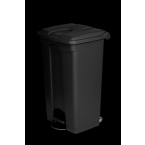  CONTAINER 90L noir plastique 