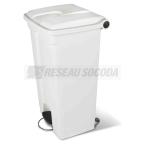  CONTAINER 90L blanc couvercle 