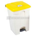  CONTAINER 45L blanc couvercle 