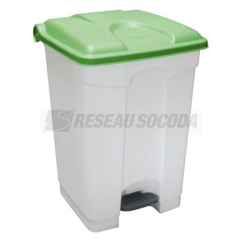  CONTAINER 45L blanc couvercle 