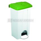  CONTAINER 90L blanc couvercle 