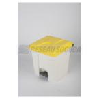  CONTAINER 30L blanc couvercle 