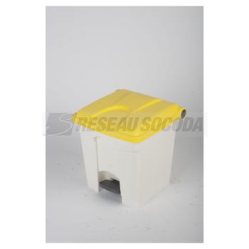  CONTAINER 30L blanc couvercle 