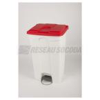  CONTAINER 90L blanc couvercle 