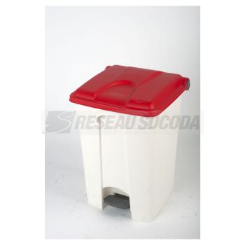  CONTAINER 45L blanc couvercle 