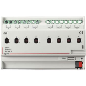  KNX ON-OFF DIN CTRL 8 S 16A 