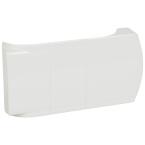  SABOT-EMBOUT 80/120X20 BLANC 