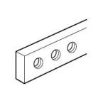  BARRE CUIVRE A TROUS12X2MM 