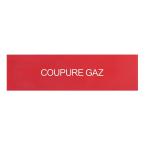  ETIQUETTE COUPURE GAZ 