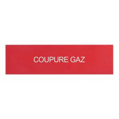  ETIQUETTE COUPURE GAZ 