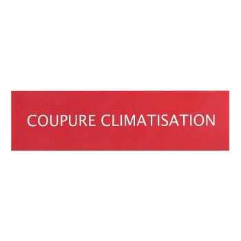  ETIQUETTE COUPURE CLIM 