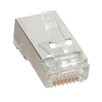  PLUG RJ45 CAT 6 FTP A SERTIR 