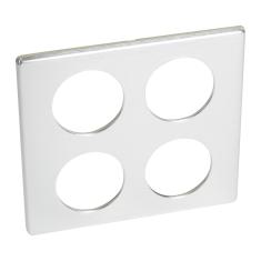  PLAQUE 2X2 POSTE ALUMINIUM 