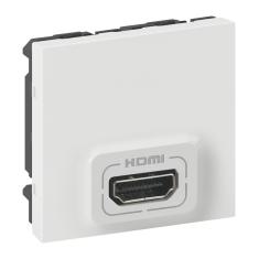  RECEPTEUR HDMI MOSAIC BLANC 