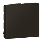  OBTURATEUR PLAQUE 2M NOIR MAT 