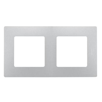  PLAQUE ARGENT 2 P ENTRAXE 71MM 