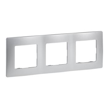  PLAQUE ARGENT 3 P ENTRAXE 71MM 